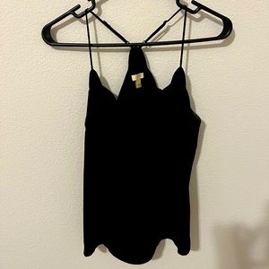 JCrew Scalloped Cami